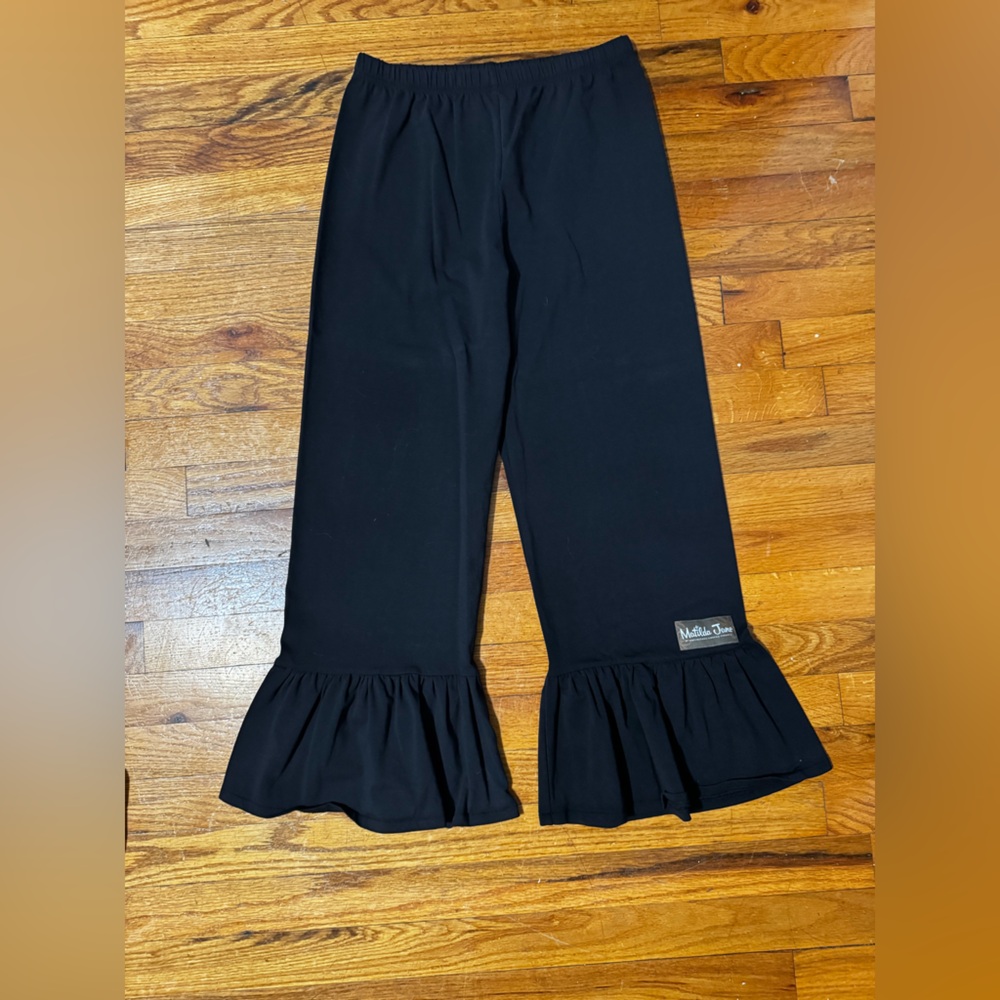 Matilda Jane Black Ruffle Hem Joggers